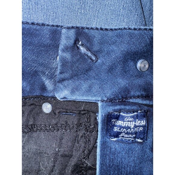 Seven7 Tummy-Less Slimmer Jeans ‎ High-Waisted Stretch Denim Size 32 Dark Wash - Picture 11 of 11